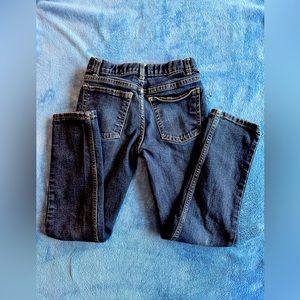 Boys Wonder Nation Distressed Straight Legged Denim Jeans.